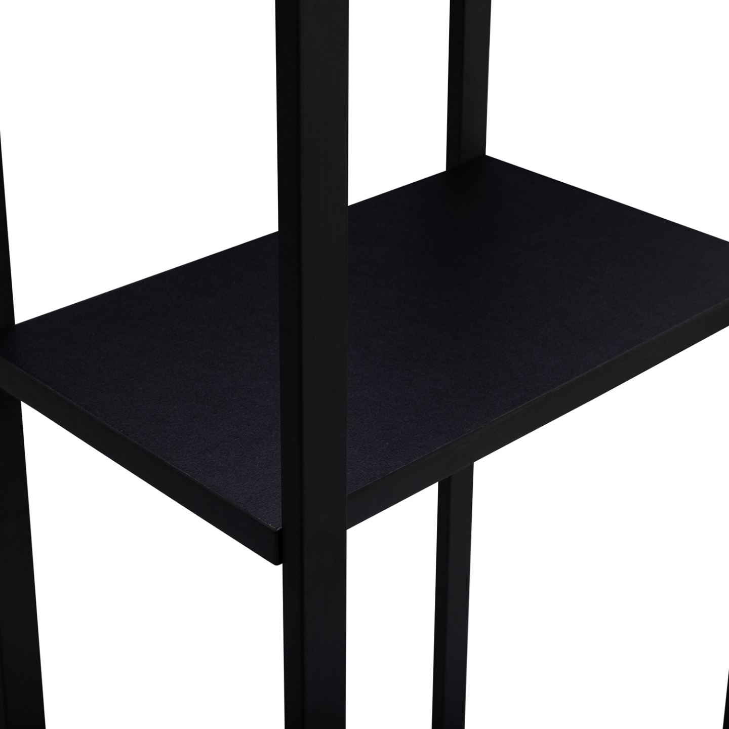 Range bûches vertical acier noir avec étagère H.170 CM pour cheminée - Image 7