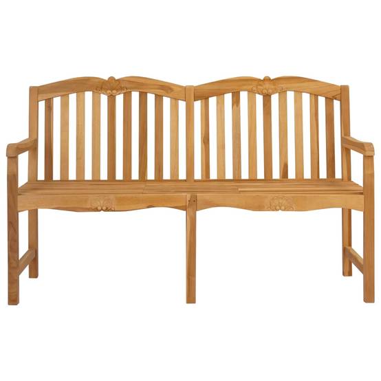 PANGIVO - Banc de jardin bois de teck naturel 155 x 60 x 94 cm - PANGIVO - Image 4