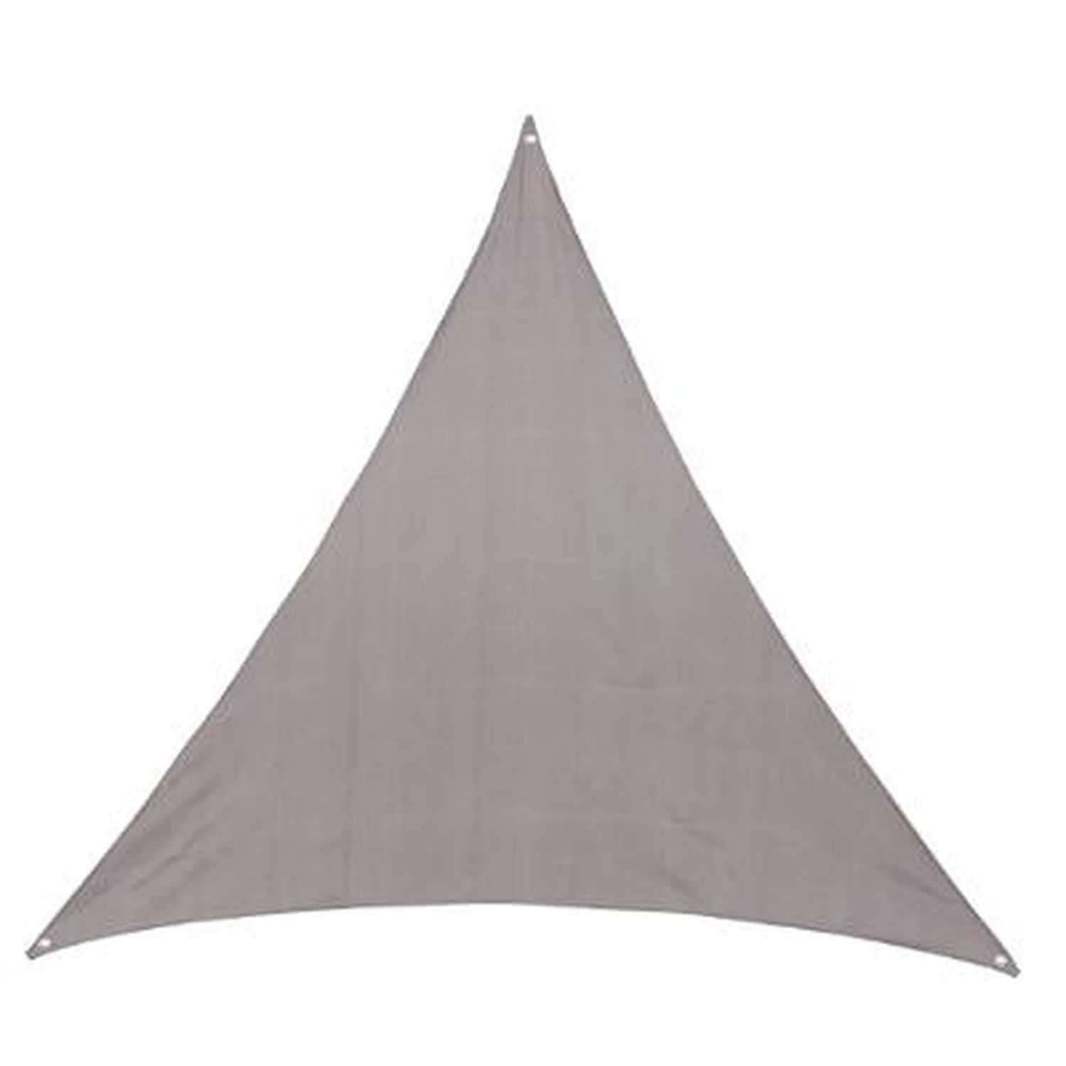 Neka - Voile d'ombrage triangulaire Anori 3 X 3 X 3 M - Taupe - Neka - Imagen 1