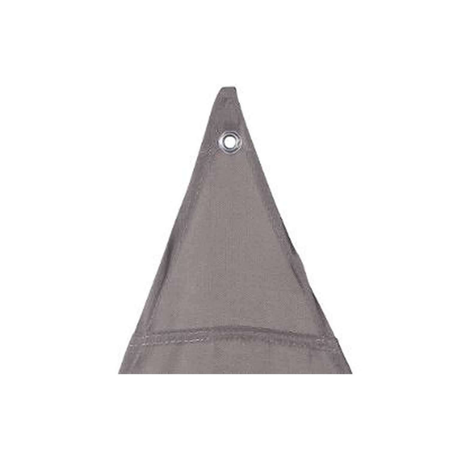 Neka - Voile d'ombrage triangulaire Anori 3 X 3 X 3 M - Taupe - Neka - Imagen 2