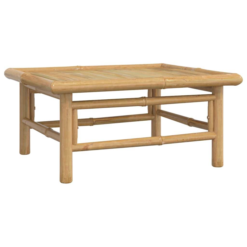 ComfortXL - Petit Salon de Jardin 2 Pièces en Bambou avec Table Basse pour Balcon ou Terrasse Taupe – ComfortXL Outdoor Living - Image 5