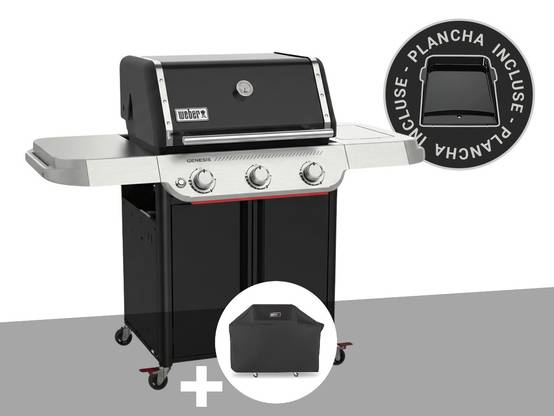 Weber - Barbecue à gaz Genesis E-315W Plancha + Housse - Weber - Image 1