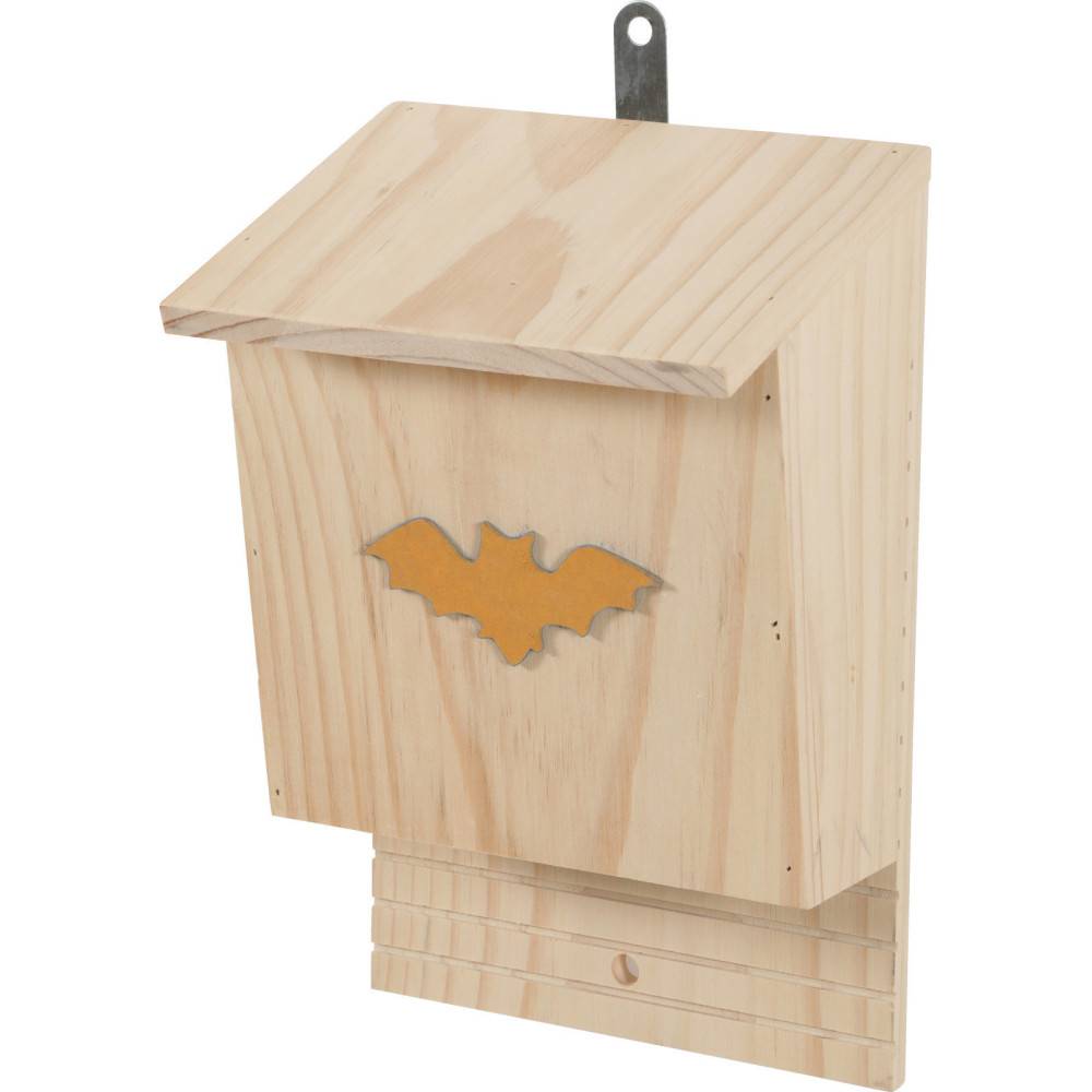 Animallparadise - animallparadise - Nichoir en bois, hauteur 28.5 cm, couleur aléatoire pour chauve-souris - Imagen 6