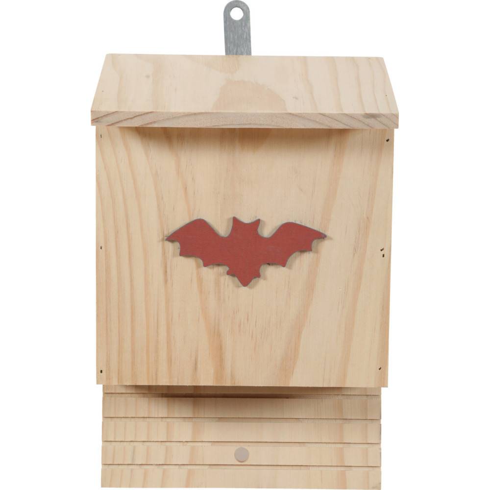 Animallparadise - animallparadise - Nichoir en bois, hauteur 28.5 cm, couleur aléatoire pour chauve-souris - Imagen 3