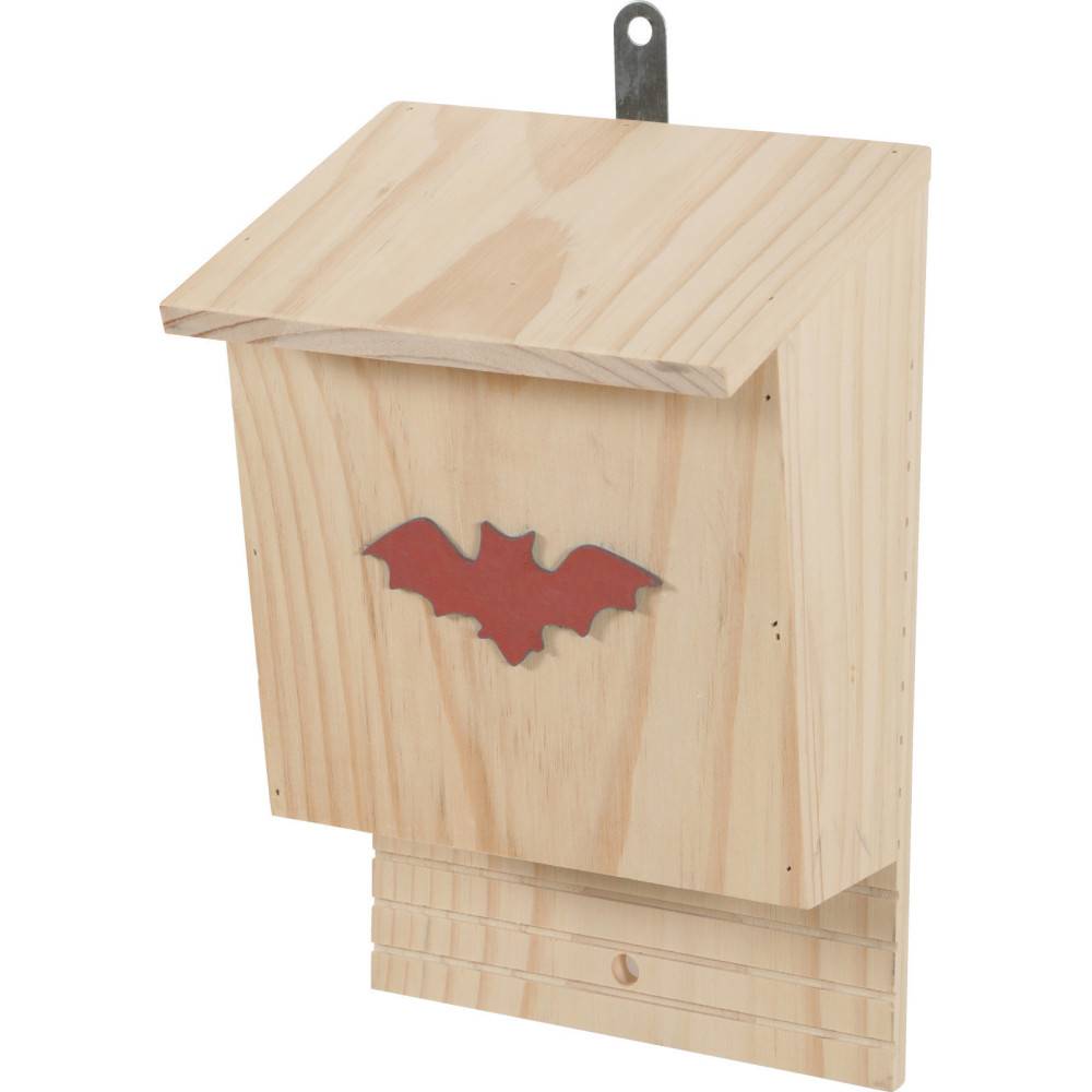 Animallparadise - animallparadise - Nichoir en bois, hauteur 28.5 cm, couleur aléatoire pour chauve-souris - Imagen 7