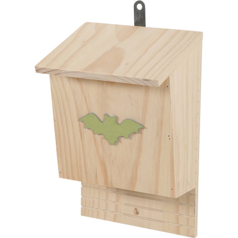 Animallparadise - animallparadise - Nichoir en bois, hauteur 28.5 cm, couleur aléatoire pour chauve-souris - Imagen 9