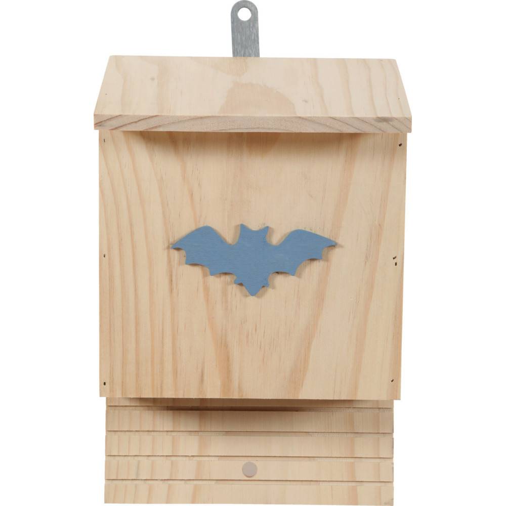 Animallparadise - animallparadise - Nichoir en bois, hauteur 28.5 cm, couleur aléatoire pour chauve-souris - Imagen 8