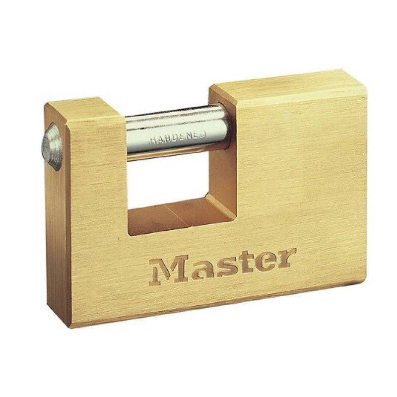 Cadenas à clé laiton massif MASTER LOCK 76mm anse d.11xh.14mm 5 goupilles Master lock - Imagen 1