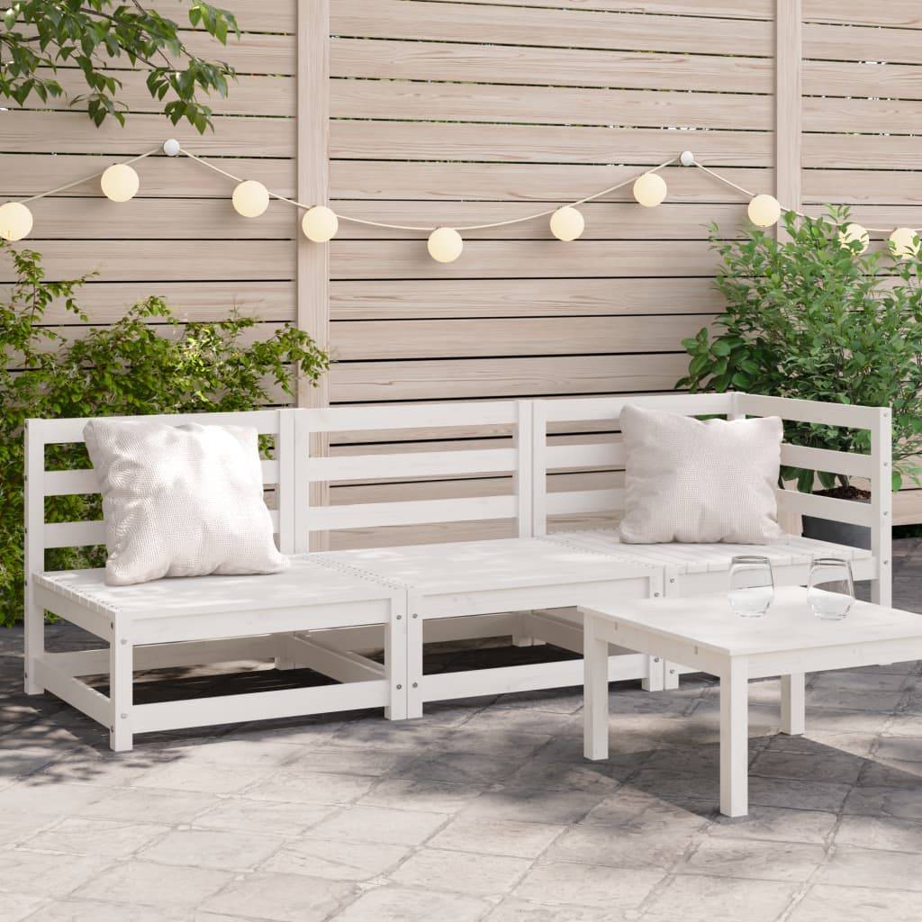 Prolenta Premium - Banc de jardin Blanc 70 X 210 cm - Prolenta Premium - Image 1