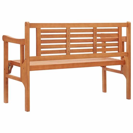 Vidaxl - Banc pliable de jardin 120 cm Bois d'eucalyptus solide vidaXL 47293 - Image 5