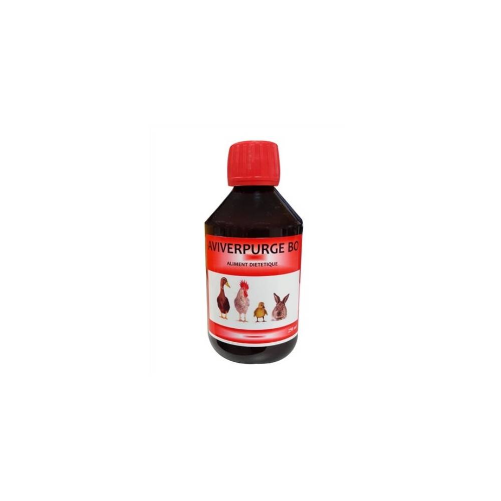 Aviverpurge Bo Vermifuge Naturel Volailles et Lapins 250ml