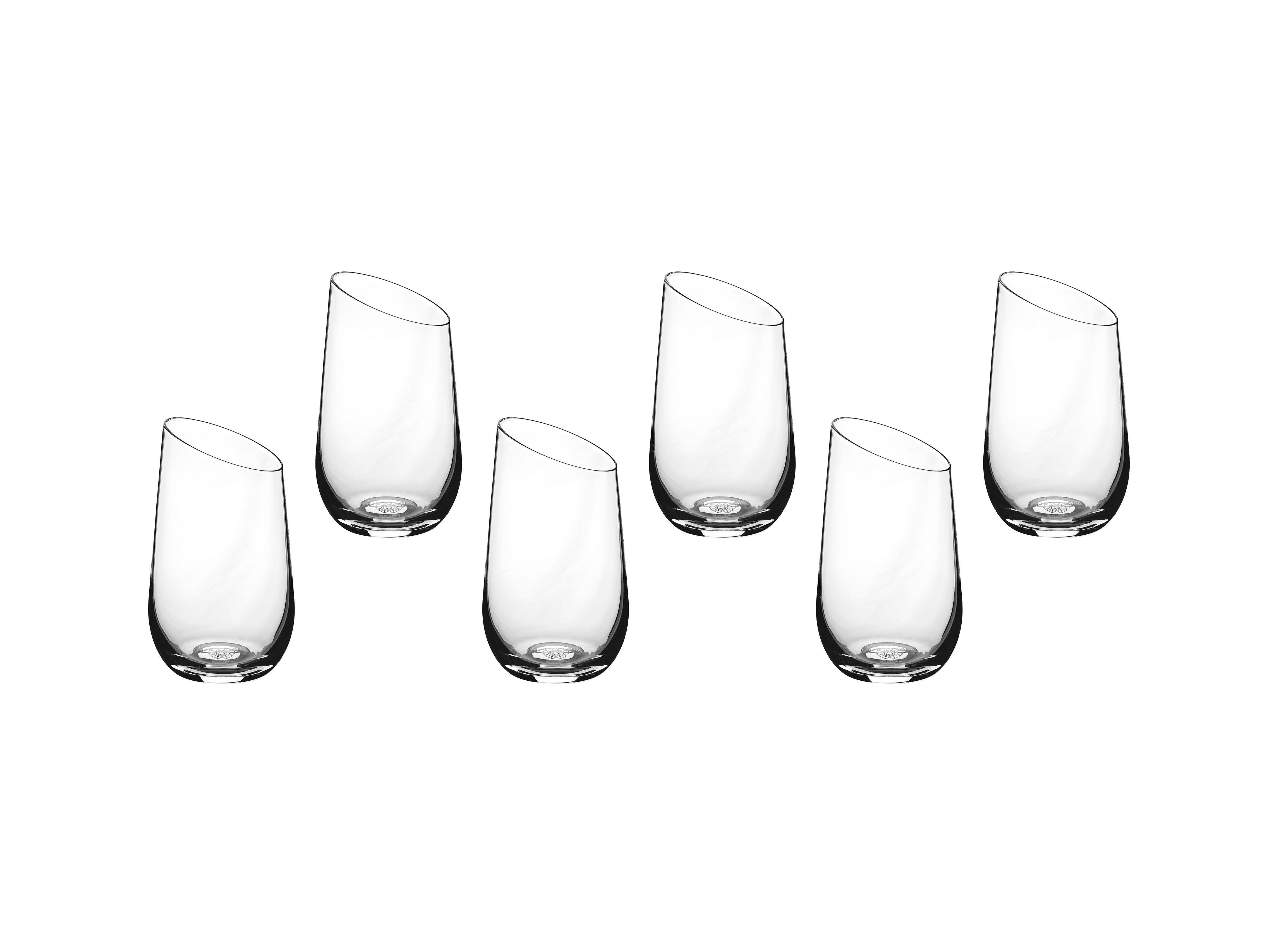 Lot de 6 Verres à soft en Cristallin (cristal sans plomb) "SVÄVA", Bjorn - Image 1