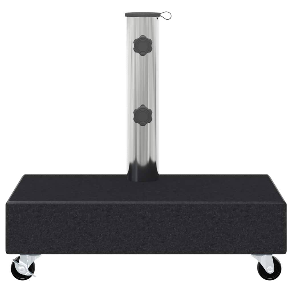 Vidaxl - Socle de parasol Noir 45x25x8 cm Granite vidaXL 313667 - Image 6