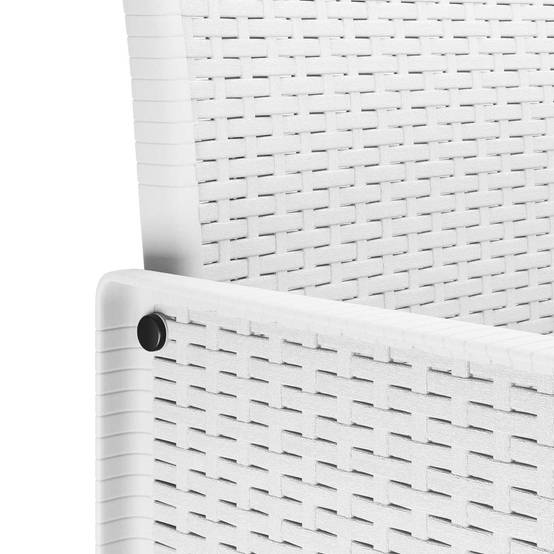 Chaise de jardin polypropylène blanc 53 x 49 x 85 cm, Poids :24.6kg - PANGIVO - Image 9