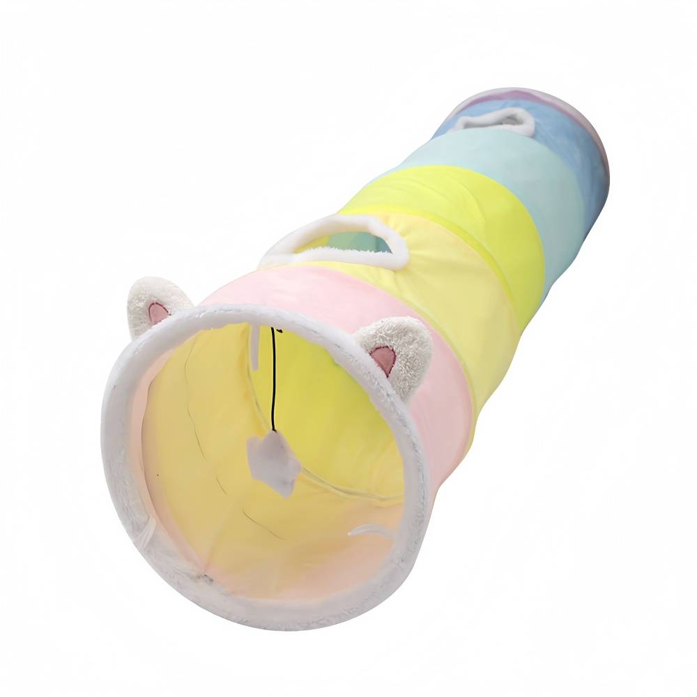 IntiMeg - Tunnel pliable pour chat avec oreilles de chat IntiMeg - Image 2