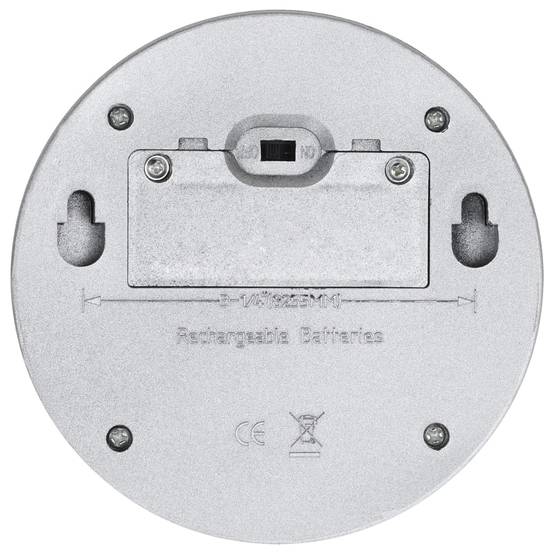 Lampe d'extérieur - Lampe de jardins solaires murales à LED 24 pcs Rond Argenté - Image 7