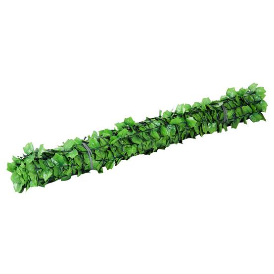 ComfortXL - Brise-vue haie artificielle PE 300 x 150 cm vert clair balcon terrasse occultation feuillage résistant UV - Image 8