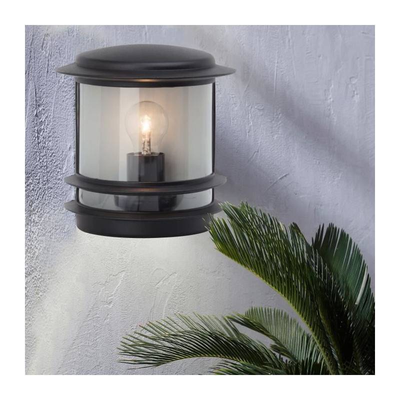 Brilliant - Applique Murale Exterieure Hollywood Noir Ampoule E27 Max 60 W - Brilliant - Image 4
