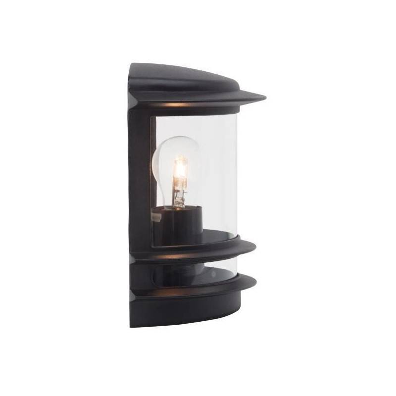 Brilliant - Applique Murale Exterieure Hollywood Noir Ampoule E27 Max 60 W - Brilliant - Image 3