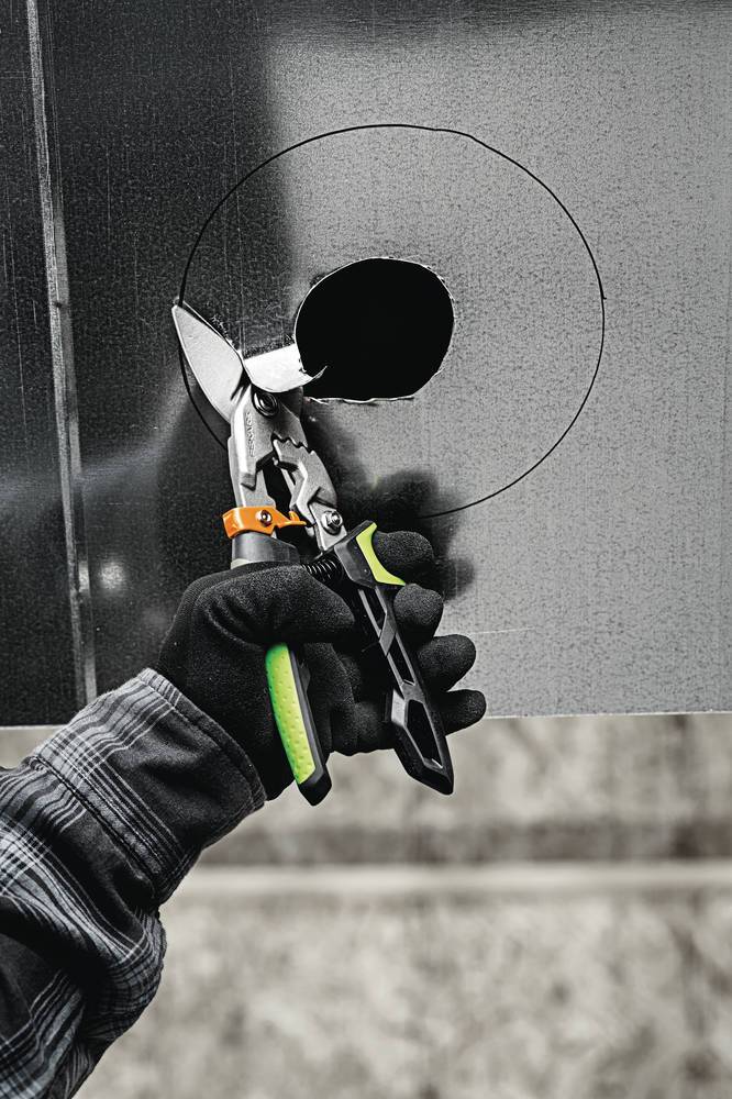 Fiskars - Cisaille PowerGear type "aviation" coupe à droite lame Offset 38,1mm - Image 5