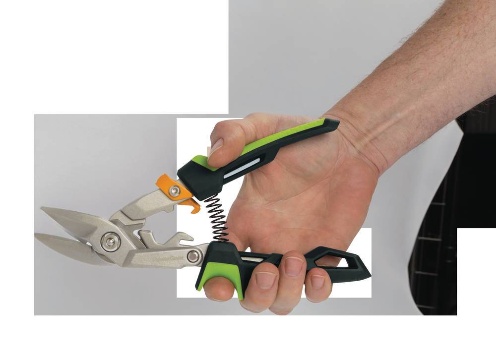 Fiskars - Cisaille PowerGear type "aviation" coupe à droite lame Offset 38,1mm - Image 4