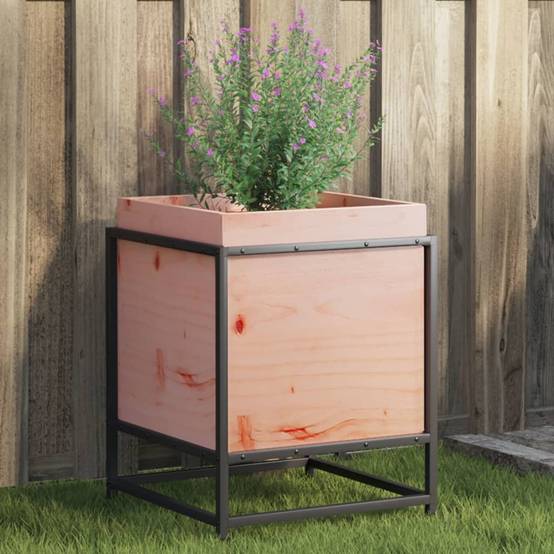 Maison Chic - Jardinière, Bac à fleurs, Pot de fleurs 40x40x50 cm bois massif de douglas - Imagen 2
