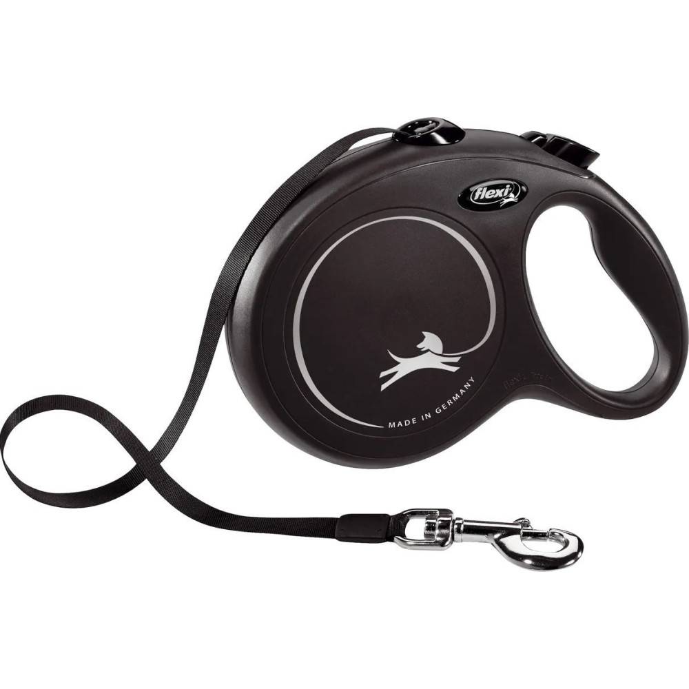Flexi - Flexi - Flexi Classic L sangle 8 mètres  noir laisse pour chien max 50 kg - Imagen 1