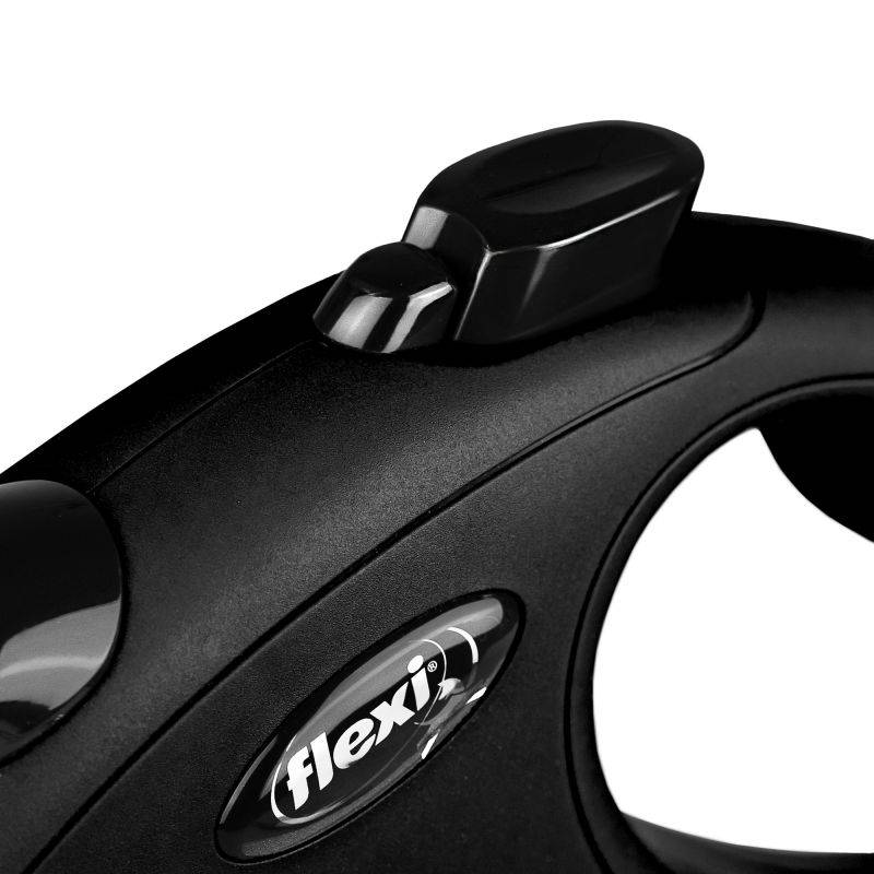 Flexi - Flexi - Flexi Classic L sangle 8 mètres  noir laisse pour chien max 50 kg - Imagen 3