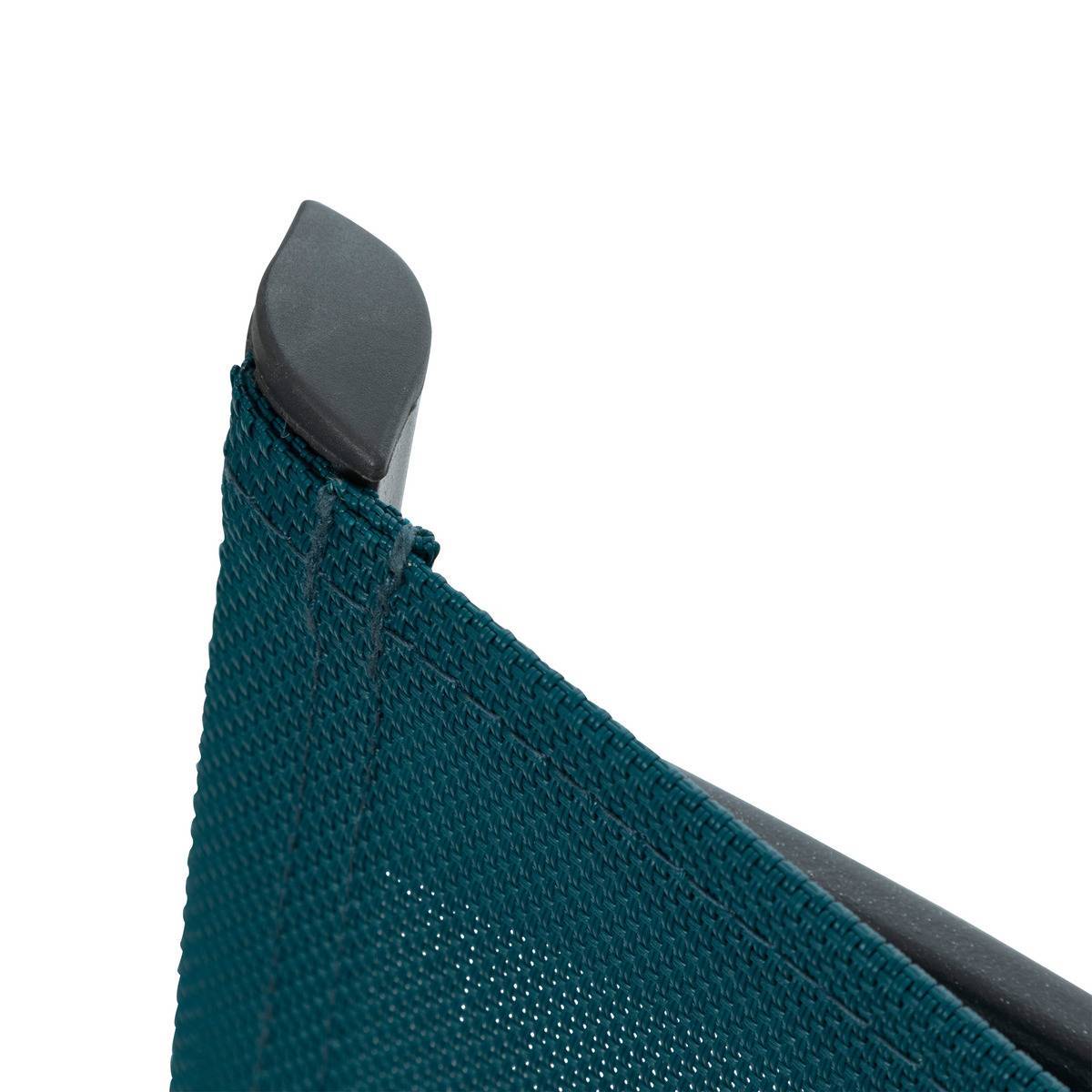 Hesperide - Fauteuil de jardin empilable "Axant" bleu canard & graphite en aluminium traité époxy - Hespéride - Imagen 5