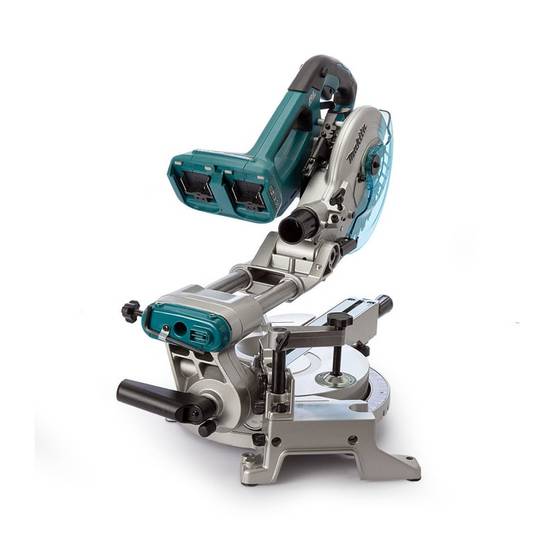 Scie à onglets radiale Ø190 mm 36V (2x18V) LXT - MAKITA - sans batterie ni chargeur - DLS714NZ - Image 3