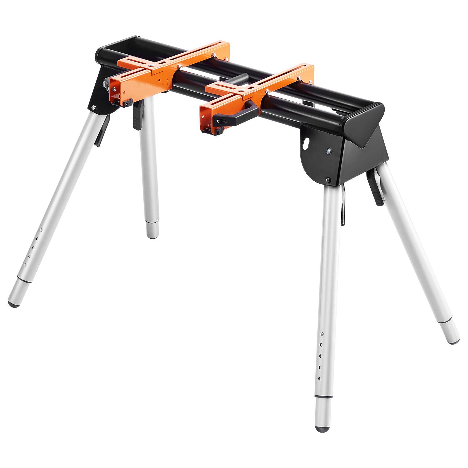 VEVOR Support scie onglet universel 149.5kg, pliable, acier, hauteur réglable.