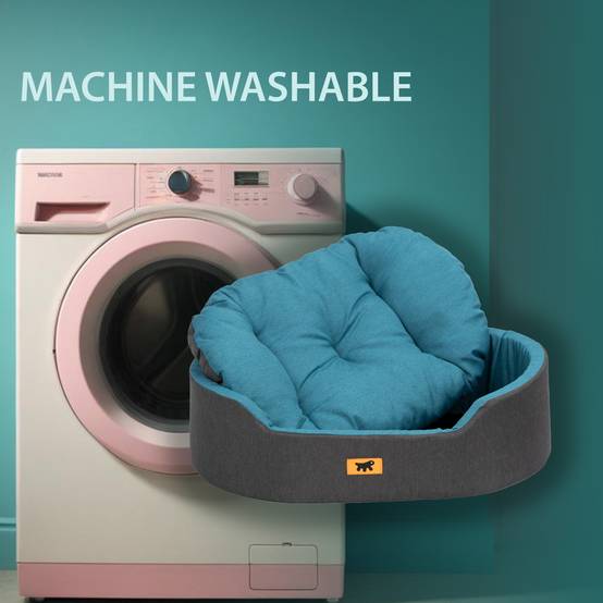 Ferplast - Ferplast Panier Chien Dandy, Coussin Amovible et Lavable, Housse en Coton avec Rembourrage Doux, Idéal également comme Niche pour Chat, 55 x 41 x H 15 - Imagen 8