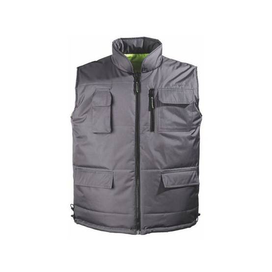 Gilet haute visibilité réversible mutlipoches Coverguard Hi-Way Jaune / Gris 3XL - Image 2