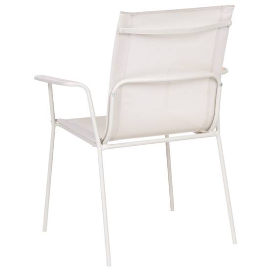 Set de salle à manger Acier Beige clair CARAVINO - Beliani - Image 8