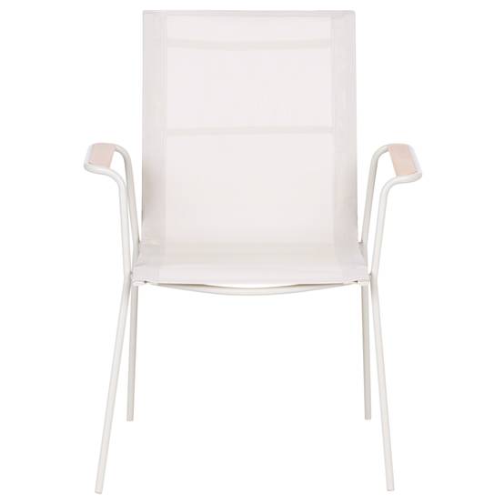 Set de salle à manger Acier Beige clair CARAVINO - Beliani - Image 7