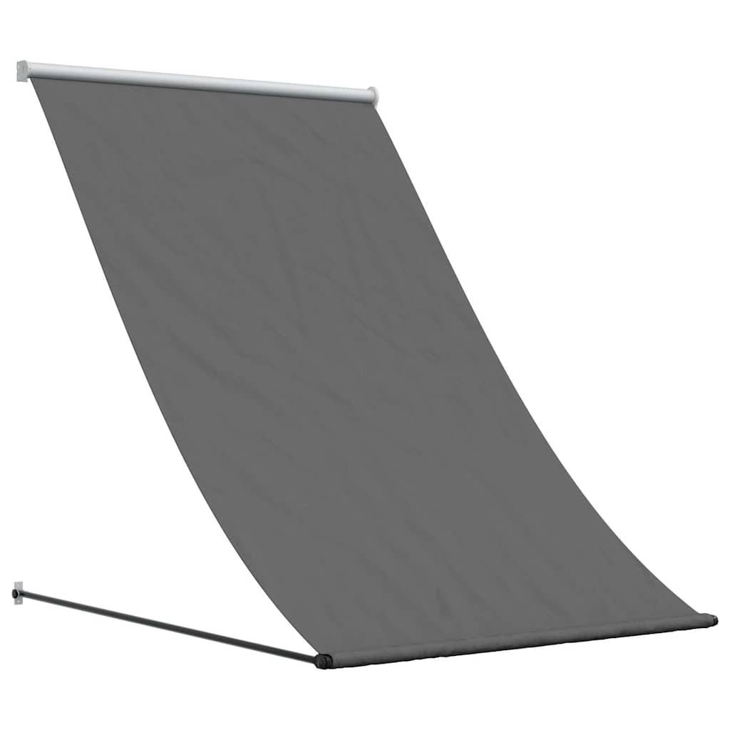 Store banne | Auvent rétractable anthracite 150x150 m tissu et acier Maison Chic - Image 1