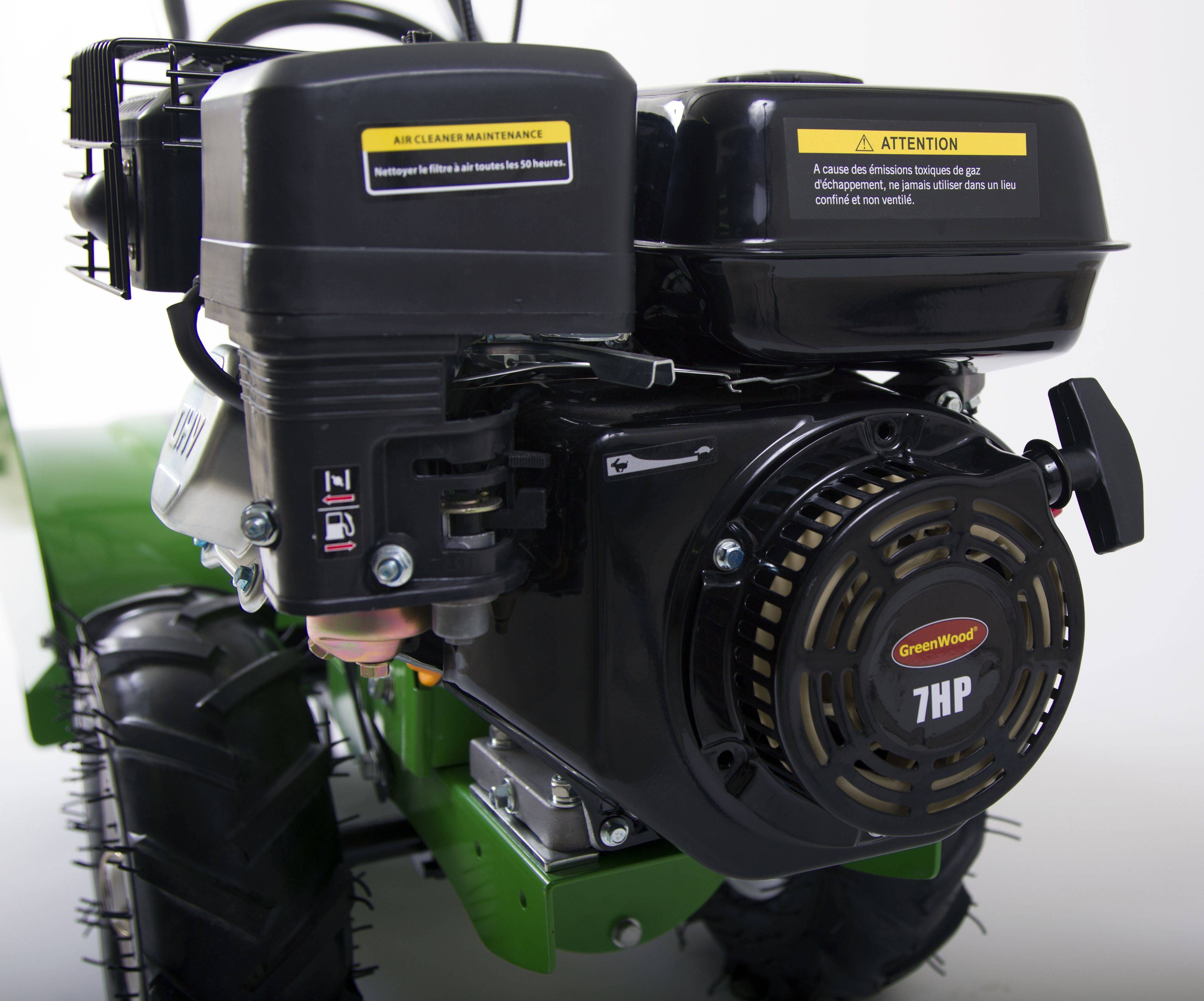 Motoculteur à fraise arrière - Rotovator 7 CV - Image 4