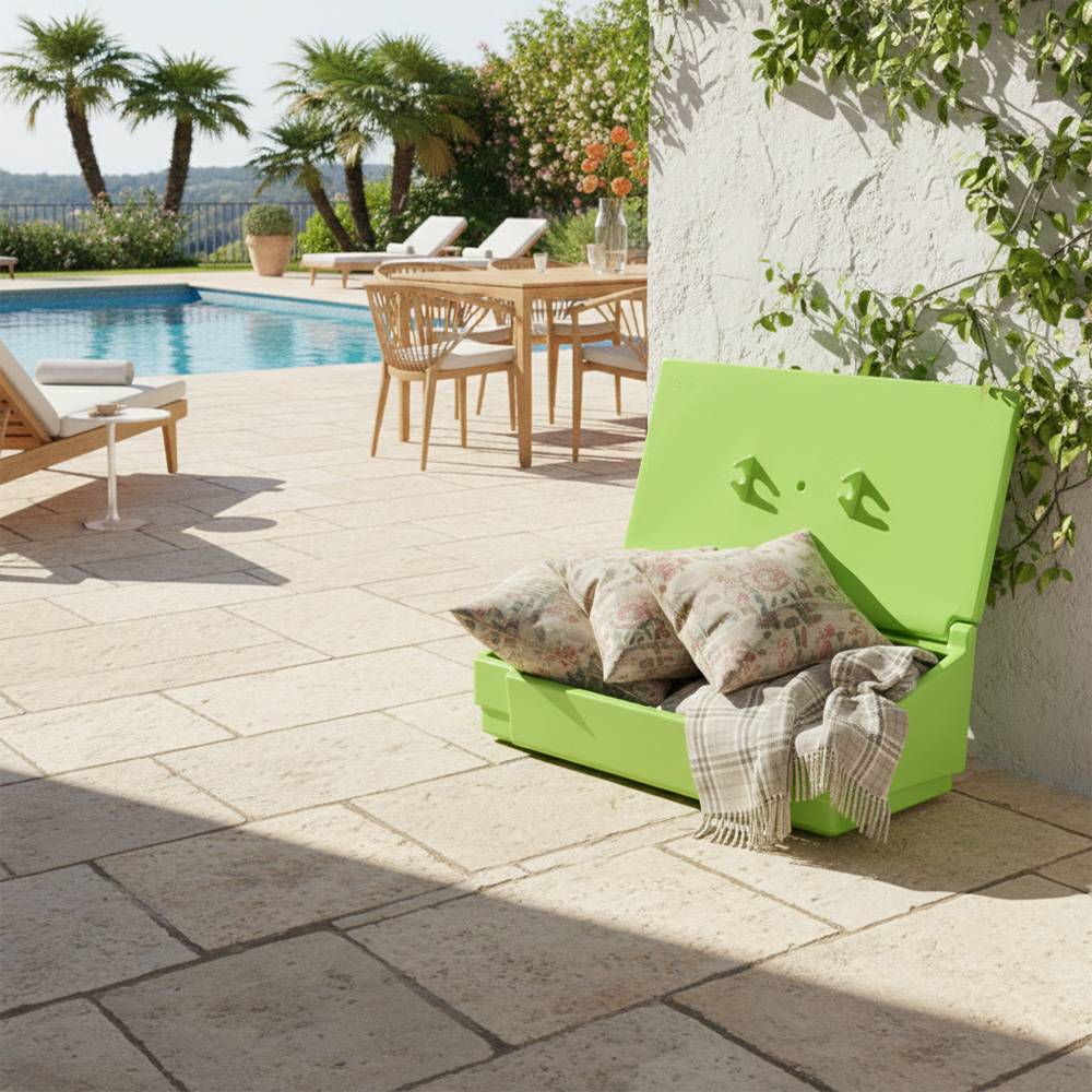 Coffre de jardin 50l-plast'up rotomoulage - Imagen 3