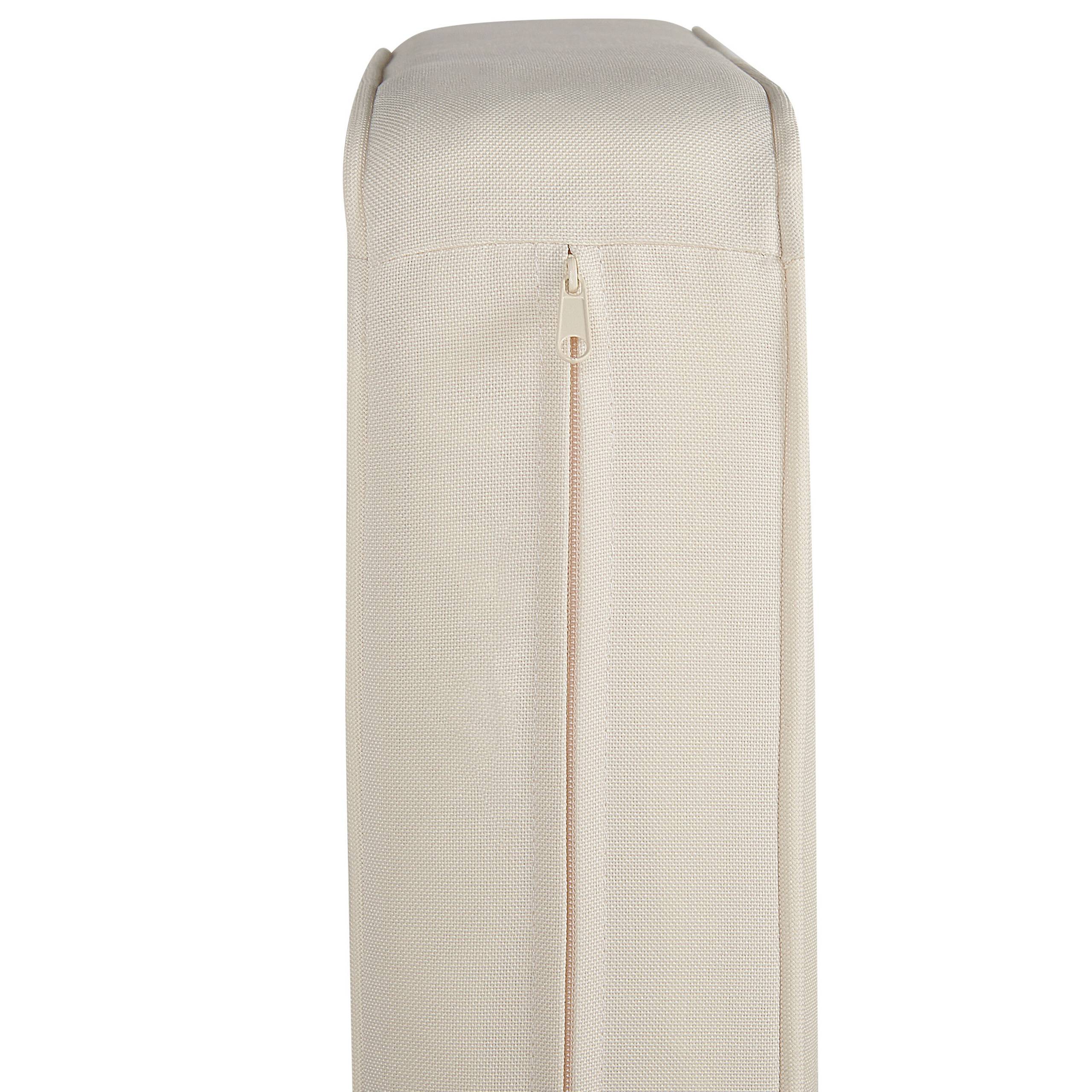 Beliani - Canapé de jardin, 3 Personnes Acacia Marron BARATTI - Beliani - Imagen 6