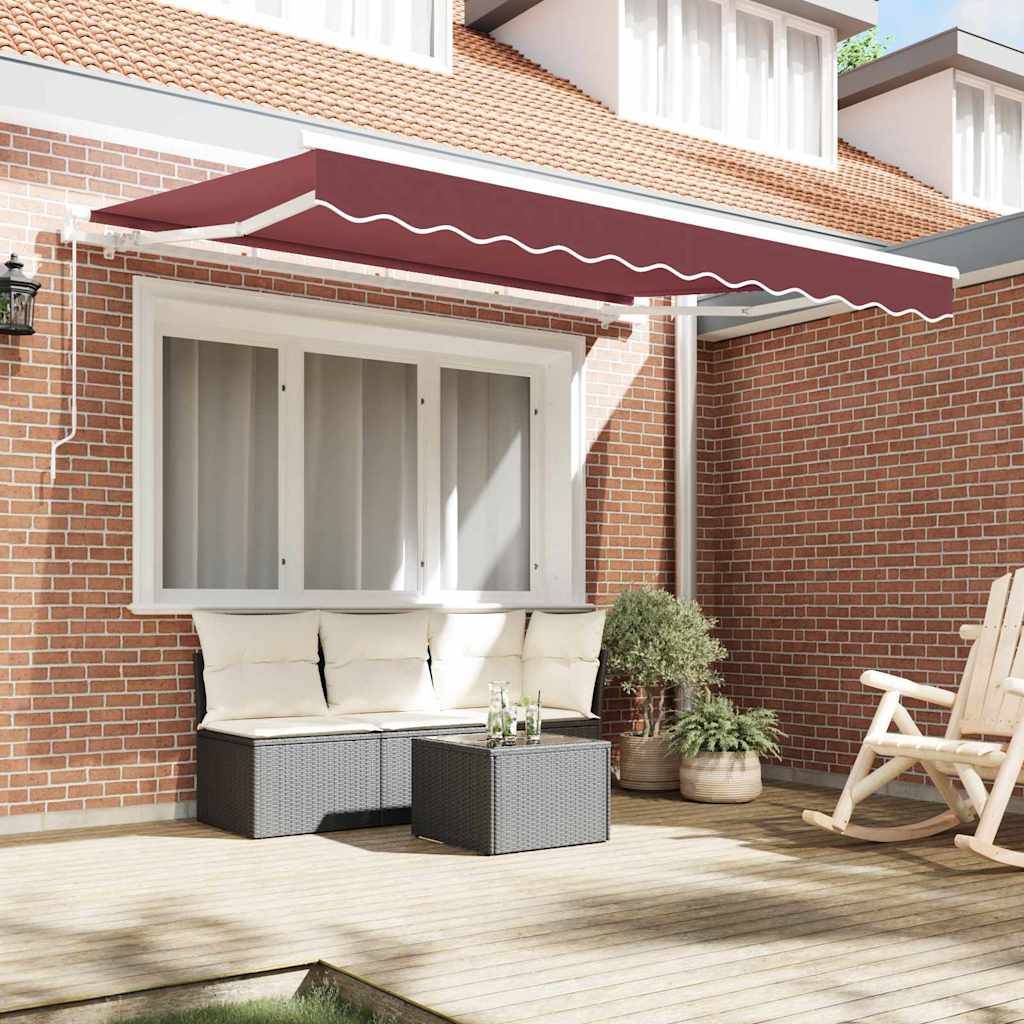 Prolenta Premium - Store banne polyester rouge  - Prolenta premium p335.2 - Image 3