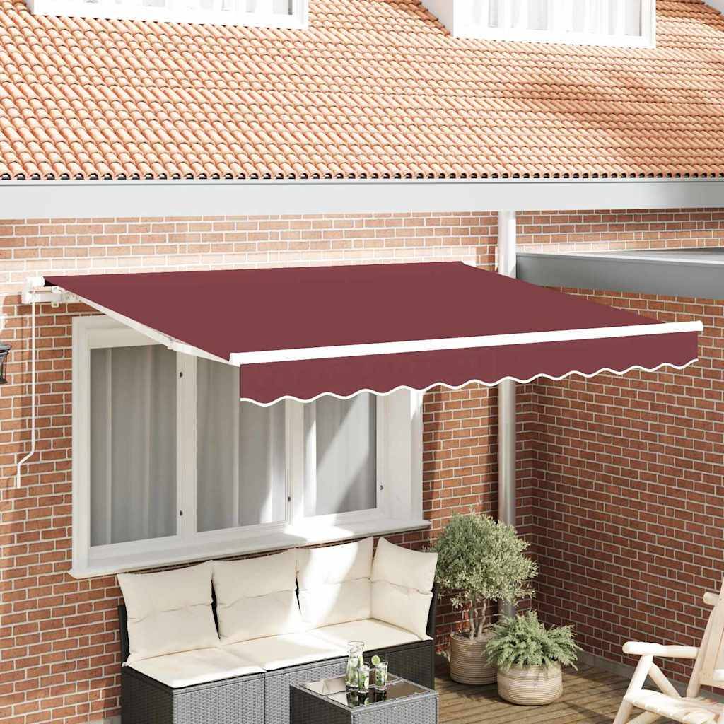 Prolenta Premium - Store banne polyester rouge  - Prolenta premium p335.2 - Image 2