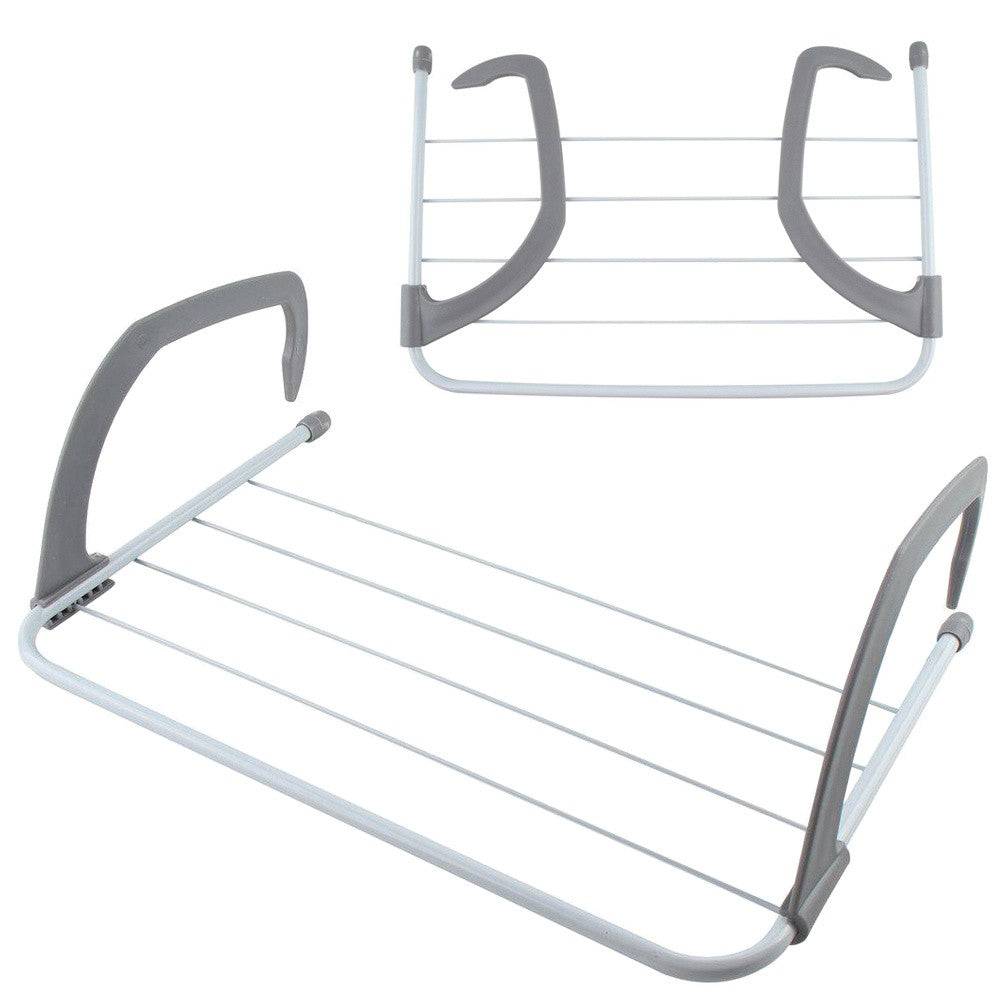 Etendoir Sèche-linge pour balcon 50x15x29 cm plastique - Image 1