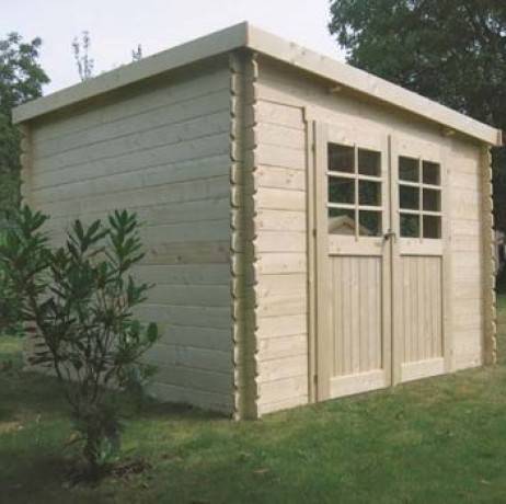 Abri de jardin BREST en bois 7.53 m², Plancher Non - Imagen 1