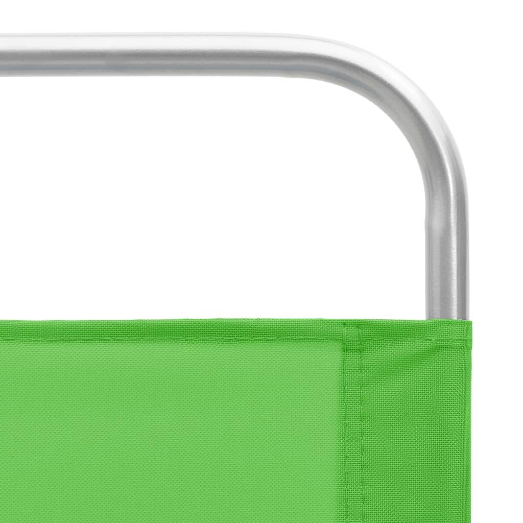 ComfortXL - Lot de 2 Chaises de Plage Pliables Compactes Tissu Oxford Durable pour Détente Extérieure Vert – ComfortXL Outdoor Living - Image 7
