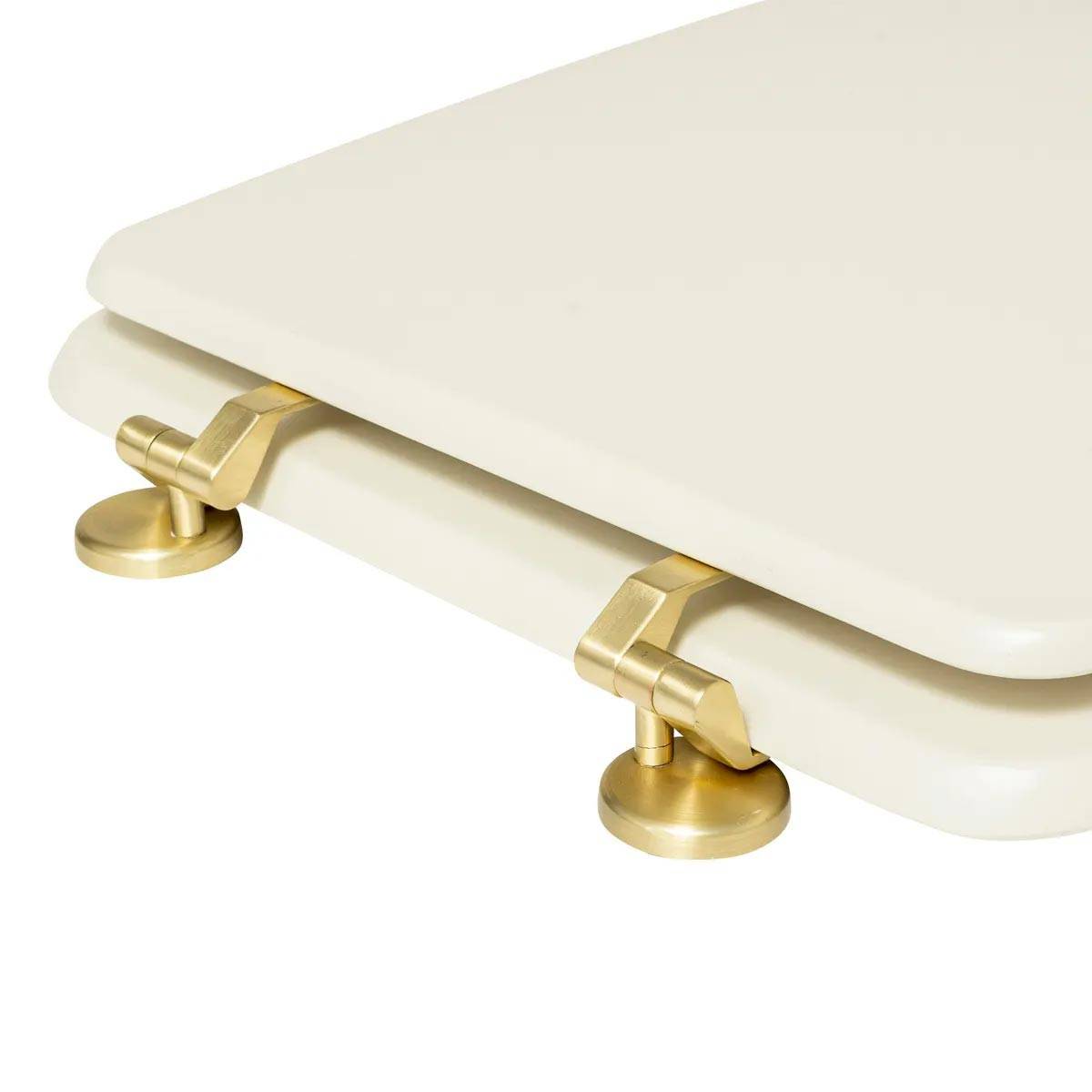 Abattant WC Design "Duo" 49cm Ivoire - Image 3