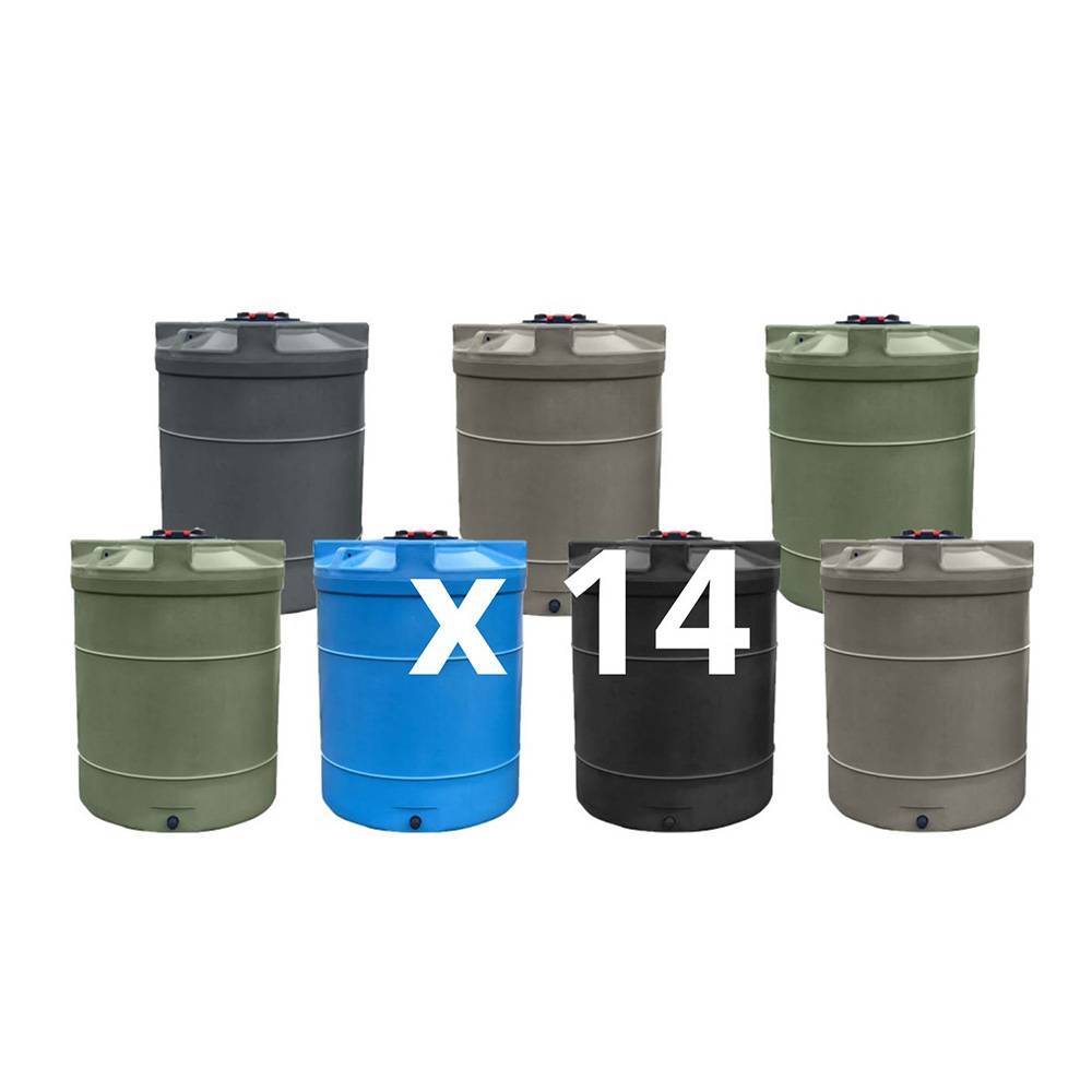 Cuves de stockage eau 3000l-lot de 14 - Imagen 1