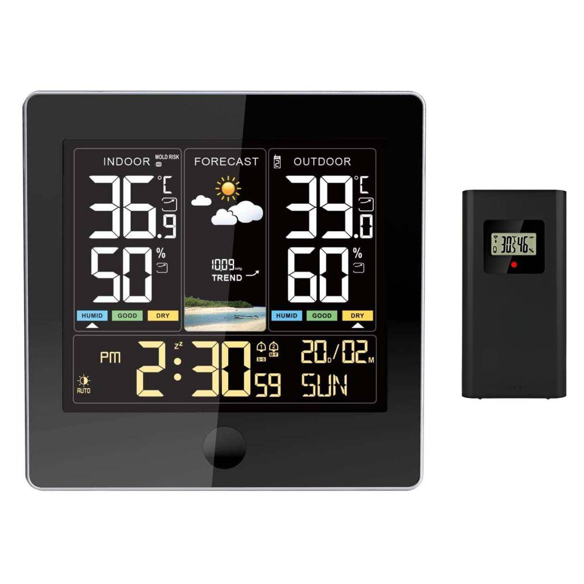 Stil - Station météo électronique avec capteur extérieur sans fil - Image 1