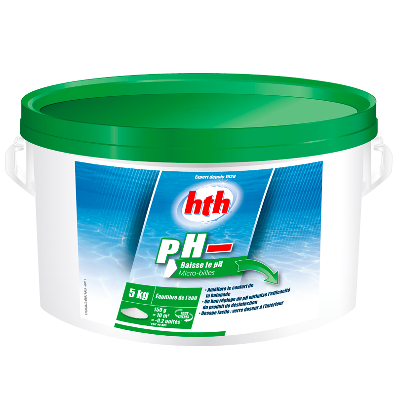 Correcteur de pH hth® MOINS micro-billes - 5 kg - 5 kg - Imagen 2