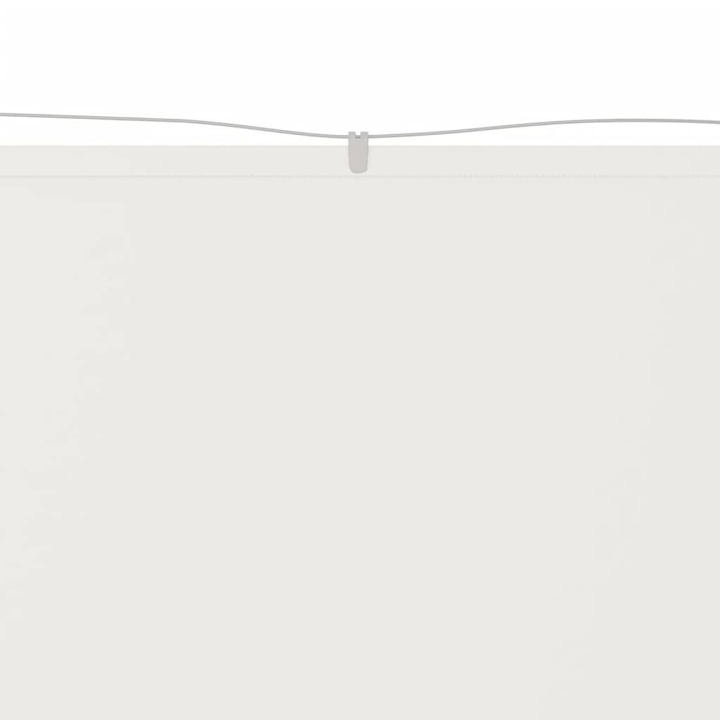 Helloshop26 - Auvent vertical 140x1200 cm tissu oxford blanc - Imagen 2