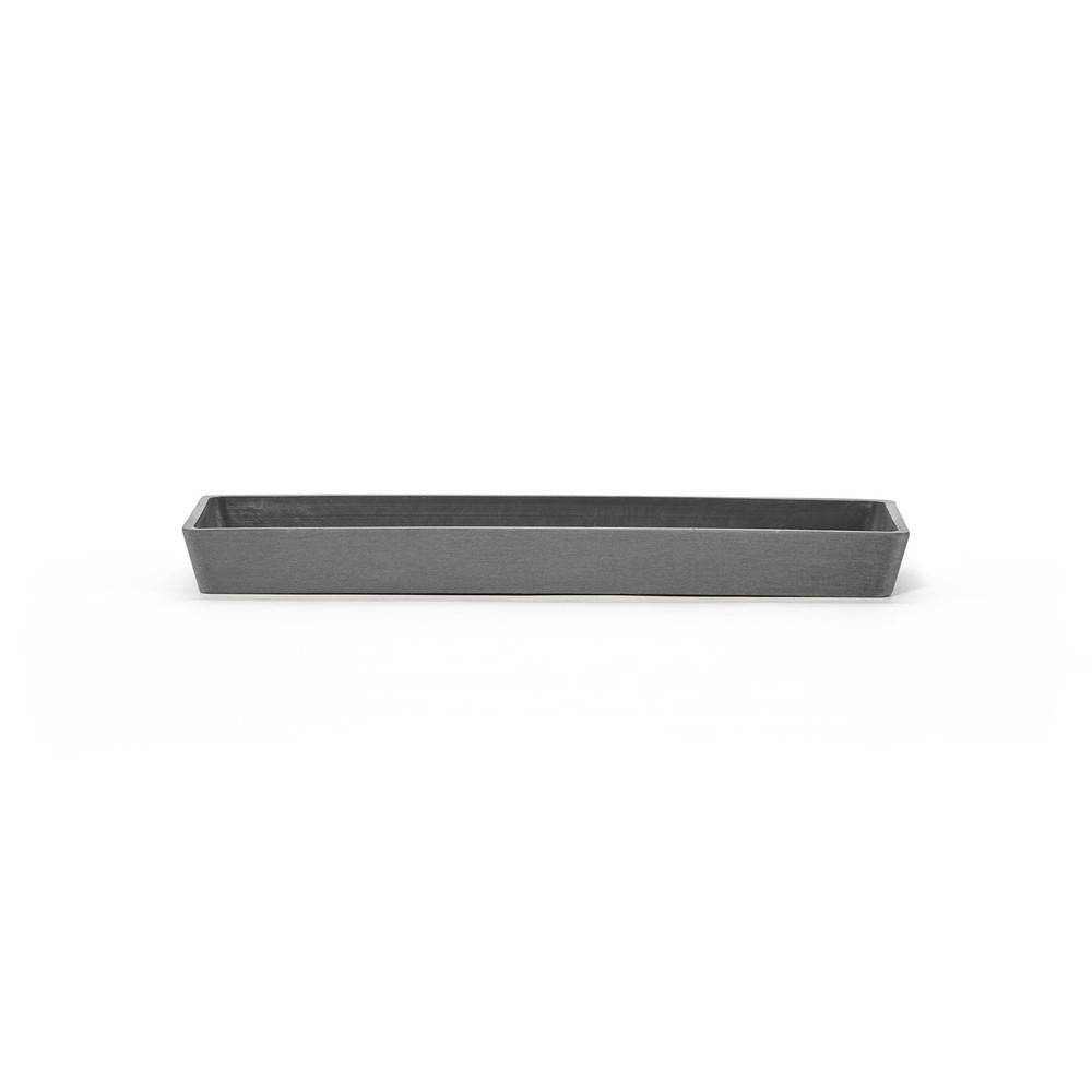 Ecopots - Soucoupe Rectangular 25 Gris - 25 x 9 x H. 2,3 cm ECOPOTS - Imagen 2